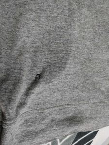 Sleeveless Grey Hoodie Vest
