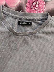 Zudio  Textured T-Shirt