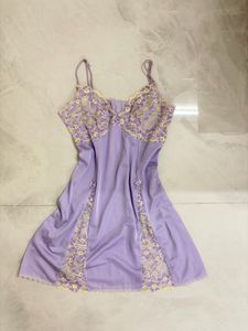 Lilac Lace Nightdress