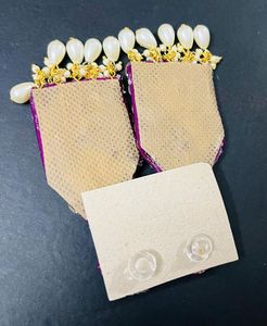 Fancy Fabric Earrings