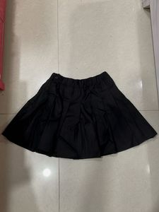 Black Pleated Skirt