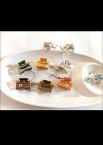 Set of 6 Cute Hair Claw Clips