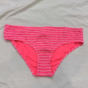 Pink ⭐Striped Bikini Bottom