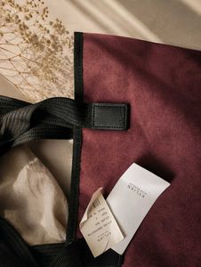 Maroon Tote Bag