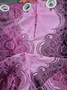 Set of Three Door Curtains 7 Feet