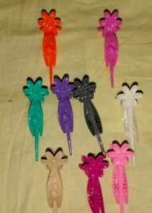 Brand new Cute Flower Hair Claws 4
