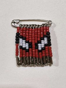 Handmade Beaded Safety Pin Brooch (150 each, you c