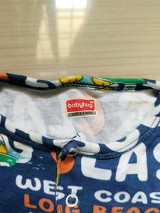 Baby Boy Summer Surfboard Romper