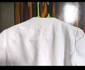 White Blazer - Basic
