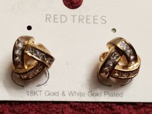 Red Trees Earrings