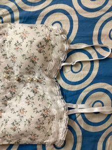 Floral Lace Corset Top