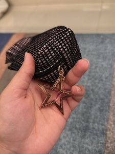 ORIGINAL MAC - Sparkly Gold &amp; Black Pouch