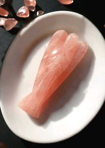 Rose Quartz Crystal Angel