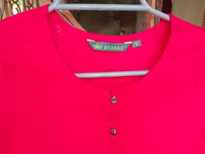 New Avaasa Brand Beautiful Embroidered Kurta