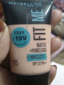 Maybelline Fit Me Matte Foundation