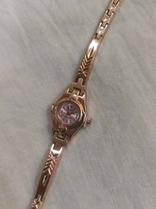Elegant Rose Gold Women's Watch