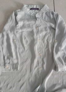 Light Blue Button-Up Shirt