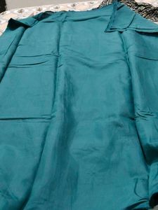 Embroidered Teal suit fabric