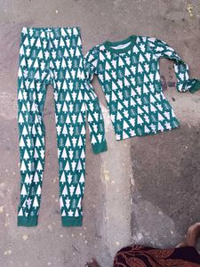 Christmas Tree Pajama Set