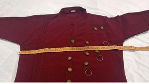Stylish Magenta Kurti with Unique Button Detail