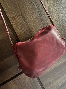 Chic Red Crossbody Bag