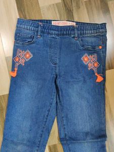 Cute Girls' Denim Jeans