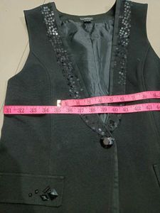 Western Off Shoulder Jacket Long Length