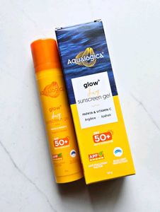 Aqualogica Glow+ Dewy Sunscreen Gel SPF 50+