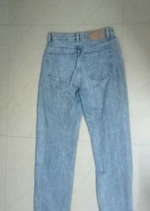 blue denim jeans