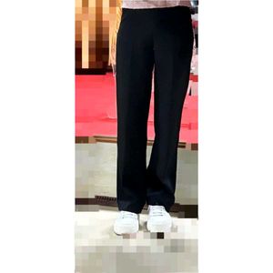 Classic High Waist Black Pants
