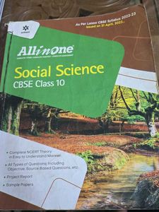 Arihant All in One Social Science CBSE Class 10
