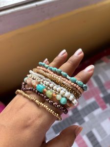 Boho Beaded Bracelet Stack