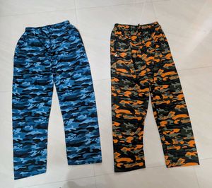 Camouflage Cargo Pants - Set of 2