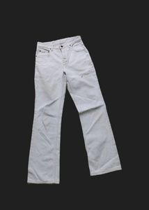Original Lee Flared Jeans Imported White