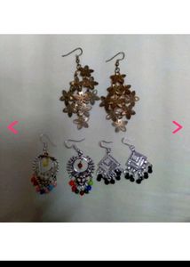 5 Pair Of Earrings