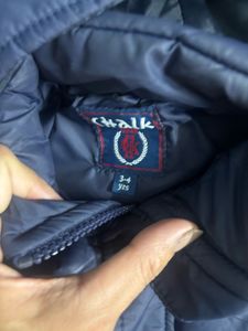 Boy's Navy Blue Padded Jacket