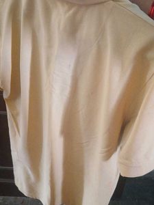 Men's Yellow Polo T-Shirt