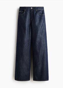 H&M Dark Wash Wide Leg Jeans