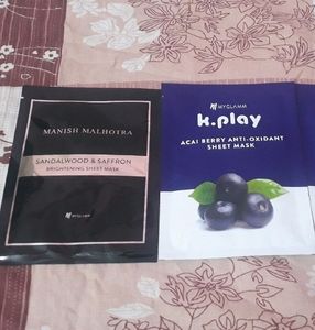 Myglamm Manish Malhotra Sheet mask Combo