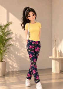 Floral Print Leggings