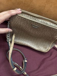 GUESS Crossbody Bag - Brown Monogram