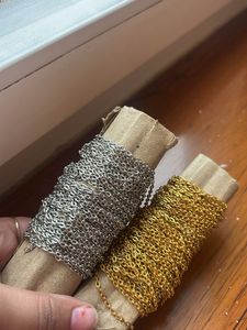 Gold and Silver Chains