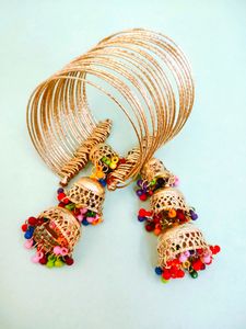 Oxidised Full Baazra Bracelets For Girls