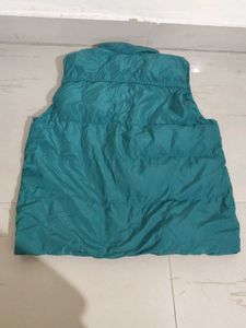 Teal Puffer Vest