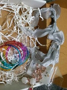 Jewelry Set with Bangles &amp; Hair Accessories