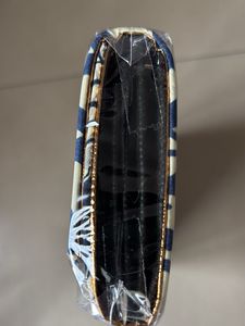 Blue and white Wallet from BALI