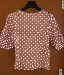 Puffed Sleeve Top For Women