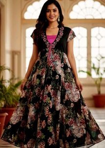Shakumbhari Unique Anarkali Kurti