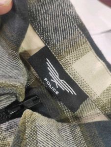 Men's Plaid Flannel Shirt Jacket