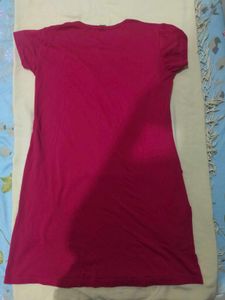 Fuchsia T-Shirt Dress 💅🏻